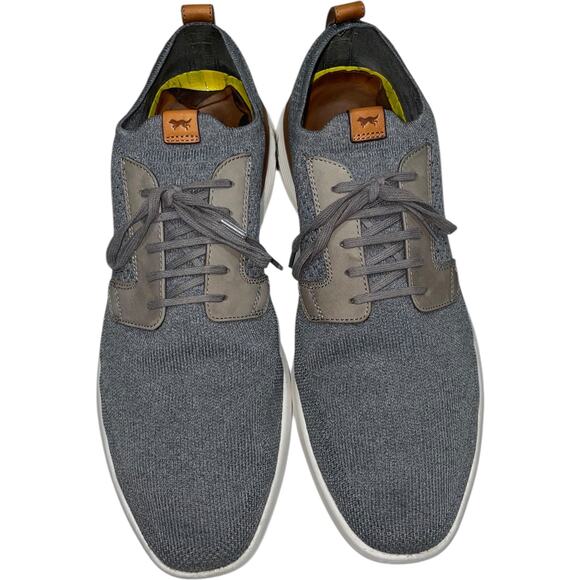 Wolf & Shephard Gray SWIFT KNIT Derby Sneakers     Size:  US 12 - Picture 2 of 8